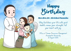 Happy Birthday to Rev.Bro.Dr. Sirichai Fonseka, President 